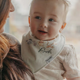 Copper Pearl Hundred Acre Wood Bandana Bib Set