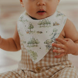 Copper Pearl Hundred Acre Wood Bandana Bib Set