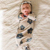 Copper Pearl Gemma Tan Newborn Knotted Gown
