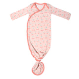 Copper Pearl Cheery Newborn Knotted Gown