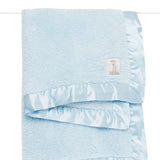 Little Giraffe Chenille Blanket Blue