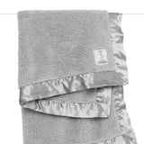 Little Giraffe Chenille Blanket Silver