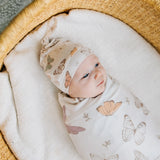 Copper Pearl Luna Knit Swaddle Blanket