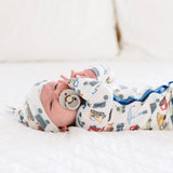 Copper Pearl Diesel Newborn Knotted Gown