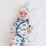 Copper Pearl Diesel Newborn Knotted Gown