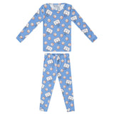 Copper Pearl Dunk 2 Piece Long Sleeve Pajama Set
