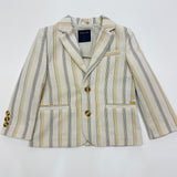 Mayoral 3485 Boys Blazer Raffia Stripe