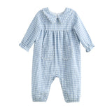 Mabel & Honey Ella Rae Romper Blue