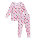 Swoon 2685 Dear Santa Pink Butterknit 2 Piece Pajama Set