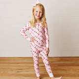 Swoon 2685 Dear Santa Pink Butterknit 2 Piece Pajama Set