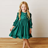 Swoon 2697 Christmas Wishes Green Play Dress