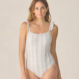 Rylee + Cru Women's Sky One Piece Blue Floral