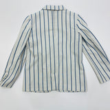 Mayoral 3485 Boys Blazer Stone Blue Stripe