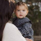 Rylee + Cru Fern Romper Heart Ditsy