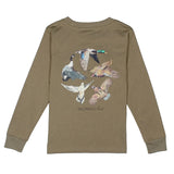 Properly Tied Flock Long Sleeve Top Tan