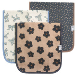 Copper Pearl Gemma Tan Burp Cloth 3 Pack