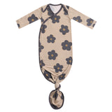 Copper Pearl Gemma Tan Newborn Knotted Gown