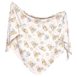 Copper Pearl Hunny Knit Swaddle Blanket