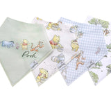 Copper Pearl Hundred Acre Wood Bandana Bib Set