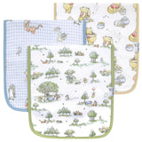 Copper Pearl Hundred Acre Wood Burp Cloth Set