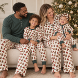 Remi & Capri Women's 2 Piece Pajama Set Winter Bears