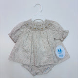 Luli & Me Forest Fairy Bishop Dress Yellow