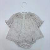 Luli & Me Forest Fairy Bishop Dress Yellow