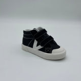 Victoria Shoes Tribu Faux Leather Strap Mid Boot Black
