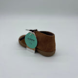 Victoria Kids Safari Leather Boot Camel Lace Up