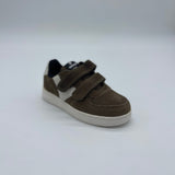 Victoria Shoes Tiempo Split Leather Trainers Khaki