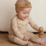Quincy Mae Bamboo Pajama Set Harvest Floral