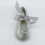 Baby Deer Sabrina Ballet Flats Silver
