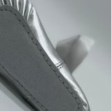 Baby Deer Sabrina Ballet Flats Silver