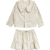 Mabel & Honey Juliette 2 Piece Set Ivory