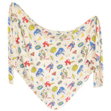 Copper Pearl Justice League Knit Swaddle Blanket