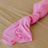 Copper Pearl Flamingo Knit Swaddle Blanket