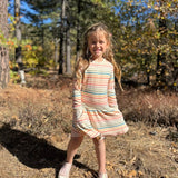 Vignette Lara Dress Candy Stripe