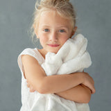 Little Giraffe Luxe Baby Blanket Cream