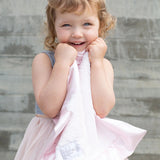 Little Giraffe Luxe Blanky Pink