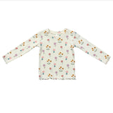 Babysprouts Lettuce Hem Tee Meadow Bloom