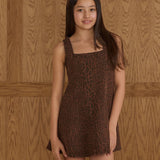 Rylee + Cru Maeve Mini Dress Leopard