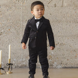 Noralee Sebastian Blazer and Pant Set Black
