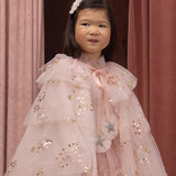 Noralee Tulle Cape Pink