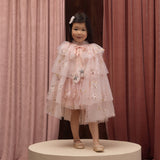 Noralee Tulle Cape Pink