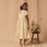 Noralee Chloe Dress Lemon Check