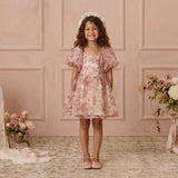 Noralee Nina Dress Pink Peonies