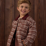 Rylee + Cru Nashville Quilted Jacket Aspen Plaid