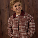 Rylee + Cru Nashville Quilted Jacket Aspen Plaid