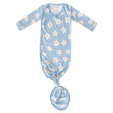 Copper Pearl Della Newborn Knotted Gown