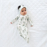 Copper Pearl Fern Newborn Knotted Gown